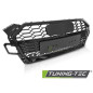 Griglia Frontale Nero Lucido Nero per Audi A5 F5 2019-2023 (Cod. TT-GRAUB0)