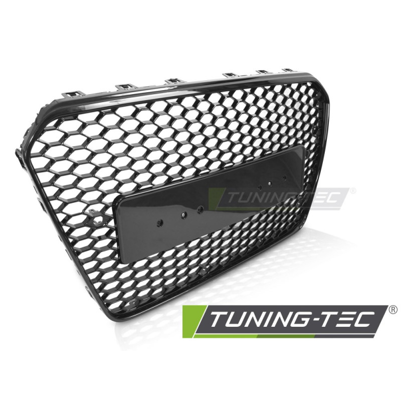 Griglia Frontale Nero Lucido Nero per Audi A5 8T 8F 2011-2016 (Cod. TT-GRAUA7)