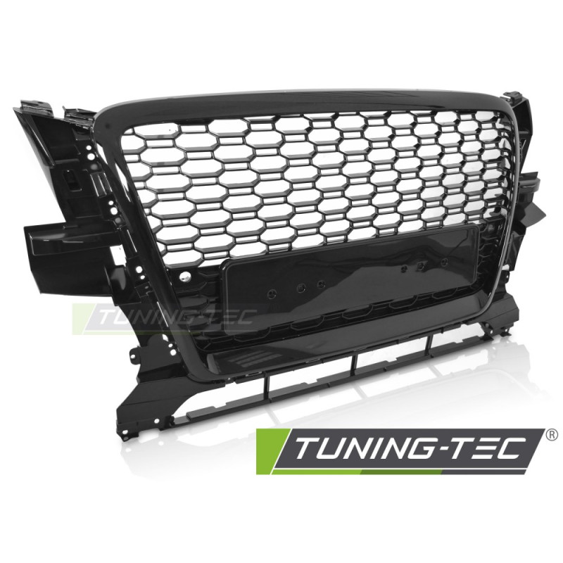 Griglia Frontale Nero Lucido Nero per Audi Q5 8R 2008-2012 (Cod. TT-GRAUC4)