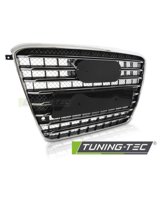 Griglia Frontale Cromato Nero per Audi A8 D4 2009-2013 (Cod. TT-GRAUC1)
