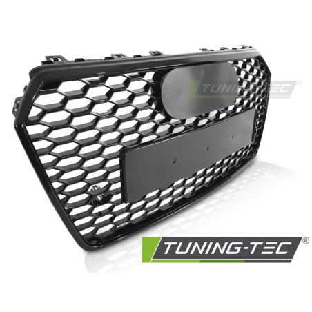 Griglia Frontale Nero Lucido Nero per Audi A7 C7 2014-2018 (Cod. TT-GRAUB9)