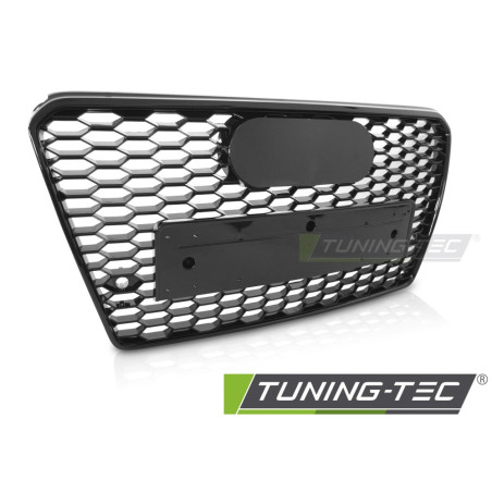 Griglia Frontale Nero Lucido Nero per Audi A7 C7 2010-2014 (Cod. TT-GRAUB8)