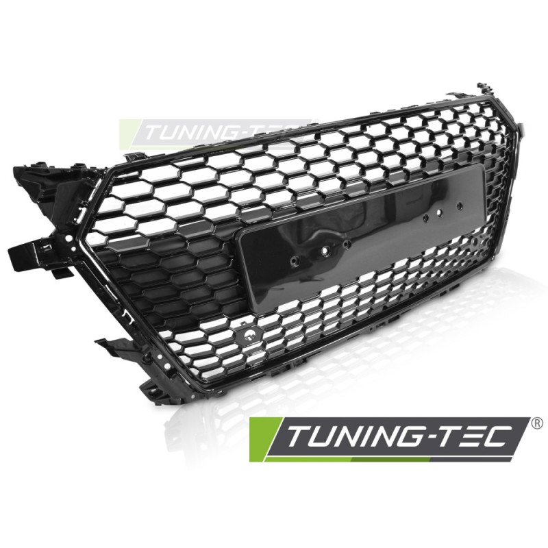 Griglia Frontale Nero Lucido Nero per Audi Tt 8S 2014-2018 (Cod. TT-GRAUD5)