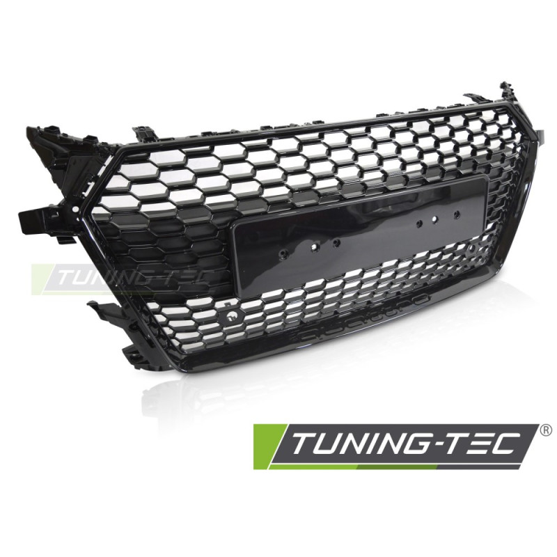 Griglia Frontale Nero Lucido Nero per Audi Tt 8S 2014-2018 (Cod. TT-GRAUD4)