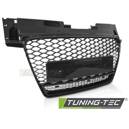 Griglia Frontale Nero Lucido Nero per Audi Tt 8J 2006-2014 (Cod. TT-GRAUD3)