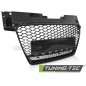 Griglia Frontale Nero Lucido Nero per Audi Tt 8J 2006-2014 (Cod. TT-GRAUD3)