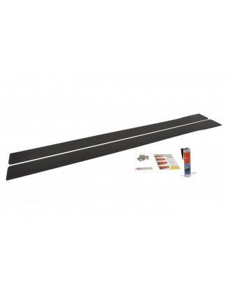Diffusori minigonne racing Mitsubishi Lancer Evo X (Cod. M-MI-LA-10-EVO-CNC-SD1A)