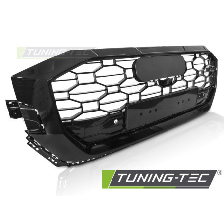 Griglia Frontale Nero Lucido Nero per Audi Q8 2018-2023 (Cod. TT-GRAUD1)