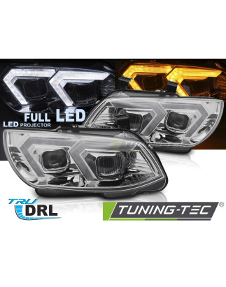 Fari Anteriori LED Cromato per BMW E92/E93 Lci 2010-2013 (Cod. TT-LPBMS1)
