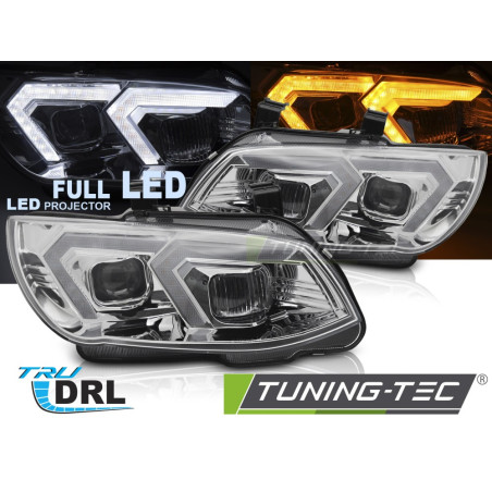 Fari Anteriori LED Cromato per BMW E92/E93 Lci 2010-2013 (Cod. TT-LPBMS1)