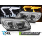 Fari Anteriori LED Cromato per BMW E92/E93 Lci 2010-2013 (Cod. TT-LPBMS1)