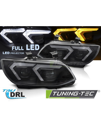 Fari Anteriori LED Nero per BMW E92/E93 Lci 2010-2013 (Cod. TT-LPBMS2)