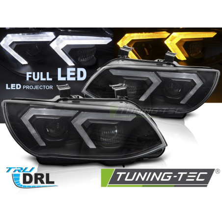Fari Anteriori LED Nero per BMW E92/E93 Lci 2010-2013 (Cod. TT-LPBMS2)