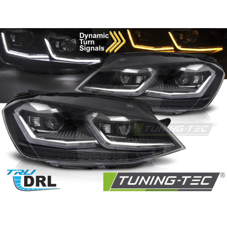Fari Anteriori Luci Diurne DRL LED per Volkswagen Golf Vii 2013-2017 (Cod. TT-LPVX26)