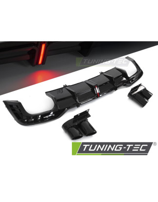 Fanali Posteriori LED Nero Lucido Nero per Audi A5 F5 2019-2023 (Cod. TT-ZTAU11)