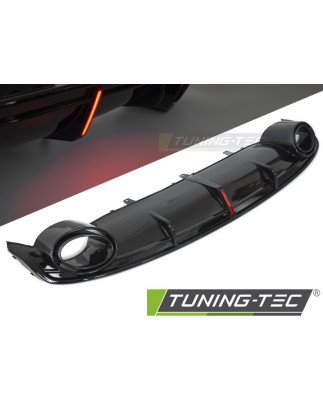 Fanali Posteriori LED Nero Lucido Nero per Audi A7 C7 2010-2014 (Cod. TT-ZTAU17)