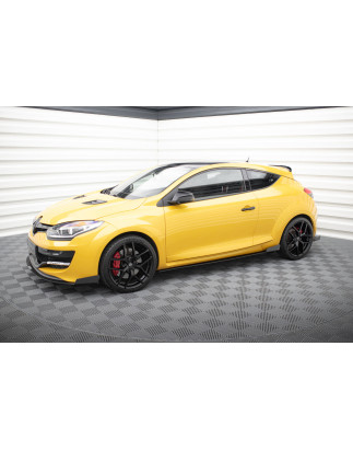 Diffusori minigonne racing RENAULT MEGANE MK3 RS (Cod. M-RE-ME-3-RS-CNC-SD1A)