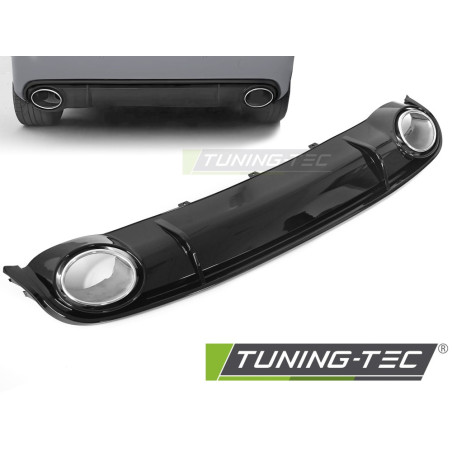 Fanali Posteriori Nero Lucido Nero per Audi A4 B8 2008-2011 (Cod. TT-ZTAU01)