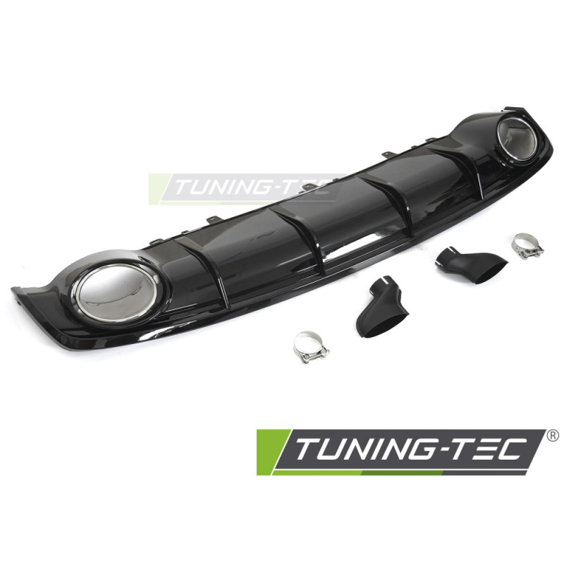 Fanali Posteriori Nero Lucido Nero per Audi A7 C7 2014-2018 (Cod. TT-ZTAU19)