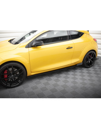 Diffusori minigonne racing RENAULT MEGANE MK3 RS (Cod. M-RE-ME-3-RS-CNC-SD1A)