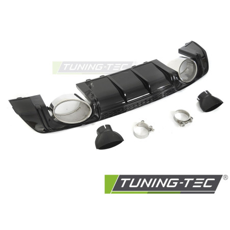 Fanali Posteriori Nero Lucido Nero per Audi Tt 8S 2014-2018 (Cod. TT-ZTAU29)