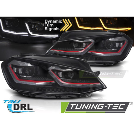 Fari Anteriori Luci Diurne DRL LED per Volkswagen Golf Vii 2017-2019 (Cod. TT-LPVX29)