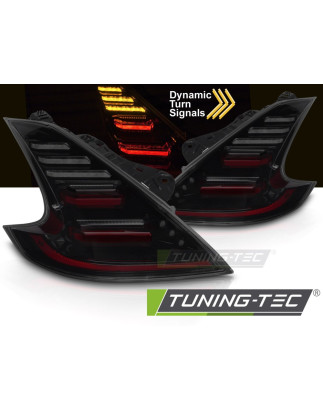 Fanali Posteriori LED Nero per Nissan 370Z 2009-2020 (Cod. TT-LDNI13)