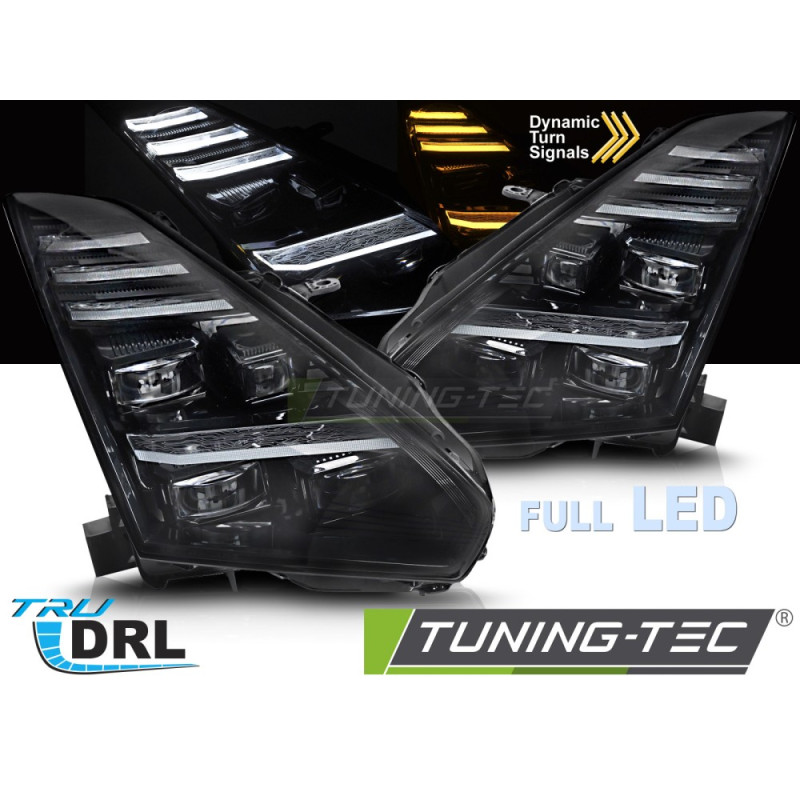 Fari Anteriori Luci Diurne DRL LED per Nissan Gt-r 2008-2023 (Cod. TT-LPNI11)