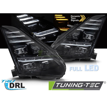 Fari Anteriori Luci Diurne DRL LED per Nissan Gt-r 2008-2023 (Cod. TT-LPNI11)