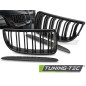 Griglia Frontale Nero Lucido Doppia Barra Nero per BMW E90/E91 2005-2008 (Cod. TT-GRBMH1)
