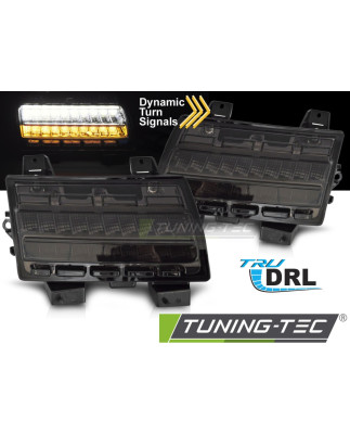 Fari Anteriori con Luci Diurne Luci Diurne DRL per Jeep Wrangler Jl 2018-2023 (Cod. TT-LPCH46)