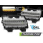 Fari Anteriori con Luci Diurne Luci Diurne DRL Cromato per Jeep Wrangler Jl 2018-2023 (Cod. TT-LPCH4