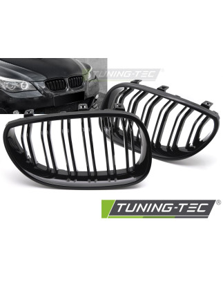 Griglia Frontale Nero Lucido Doppia Barra Nero per BMW E60/E61 2003-2010 (Cod. TT-GRBML6)