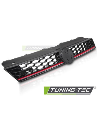 Griglia Frontale Nero Lucido Nero per Volkswagen Polo 6R 2009-2017 (Cod. TT-GRVW36)