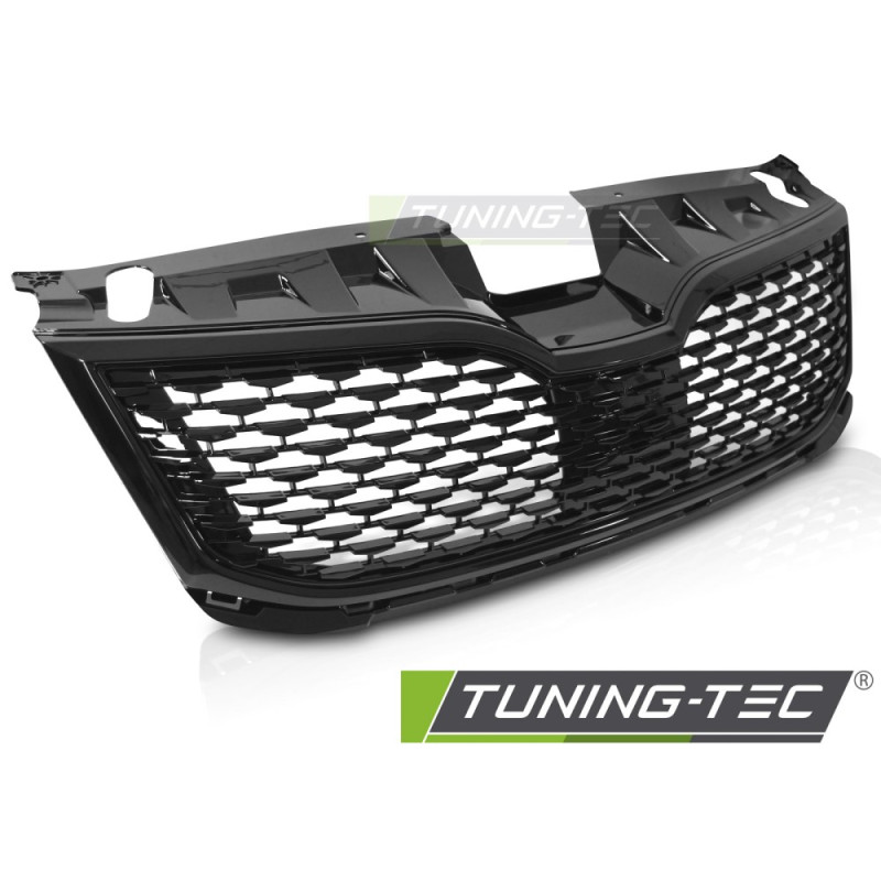 Griglia Frontale Nero Lucido Nero per Skoda Octavia Iii 2016-2020 (Cod. TT-GRSK03)