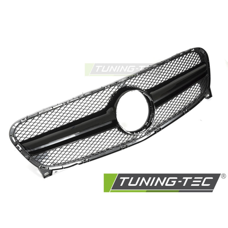 Griglia Frontale Nero Lucido Nero per Mercedes-Benz Gla X156 2013-2016 (Cod. TT-GRMEL2)