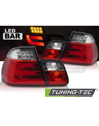 Fanali Posteriori LED Rosso/bianco per BMW E46 1998-2001 (Cod. TT-LDBMN9)