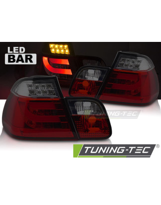 Fanali Posteriori LED Rosso Fumé per BMW E46 2001-2005 (Cod. TT-LDBMO5)