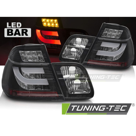 Fanali Posteriori LED Nero per BMW E46 2001-2005 (Cod. TT-LDBMO2)
