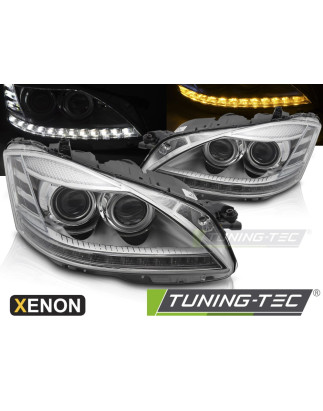Fari Anteriori LED per Mercedes-Benz W221 S-class 2005-2009 (Cod. TT-LPMEF6)