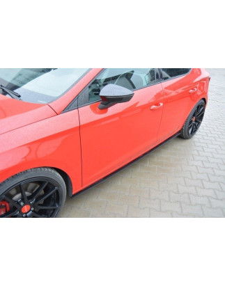 Diffusori minigonne racing SEAT LEON III CUPRA / FR (Cod. M-SE-LE-3-FR-CNC-SD1A)