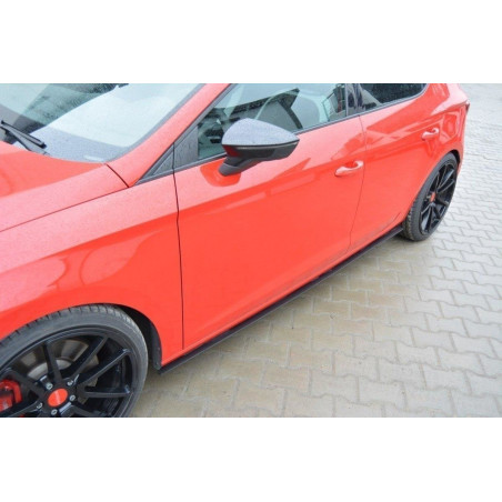 Diffusori minigonne racing SEAT LEON III CUPRA / FR (Cod. M-SE-LE-3-FR-CNC-SD1A)