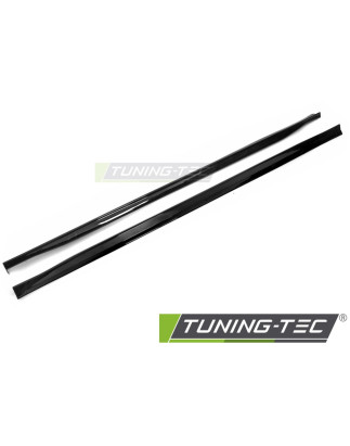Minigonne Laterali Nero Lucido Nero per Volkswagen Golf 8 2019-2024 (Cod. TT-PGVW11)