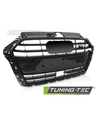 Griglia Frontale Nero Lucido Nero per Audi A3 8V 2017-2020 (Cod. TT-GRAUE0)