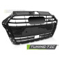 Griglia Frontale Nero Lucido Nero per Audi A3 8V 2017-2020 (Cod. TT-GRAUE0)
