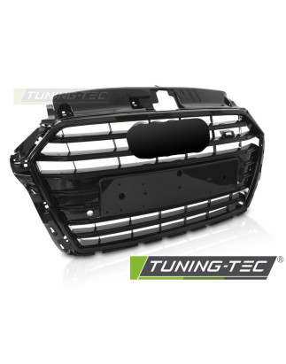 Griglia Frontale Nero Lucido Nero per Audi A3 8V 2017-2020 (Cod. TT-GRAUD9)