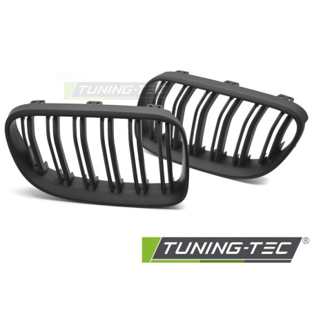 Griglia Frontale Nero Opaco Doppia Barra Nero per BMW E92/E93 Lci 2010-2013 (Cod. TT-GRBMI7)