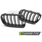 Griglia Frontale Nero Opaco Doppia Barra Nero per BMW E92/E93 Lci 2010-2013 (Cod. TT-GRBMI7)