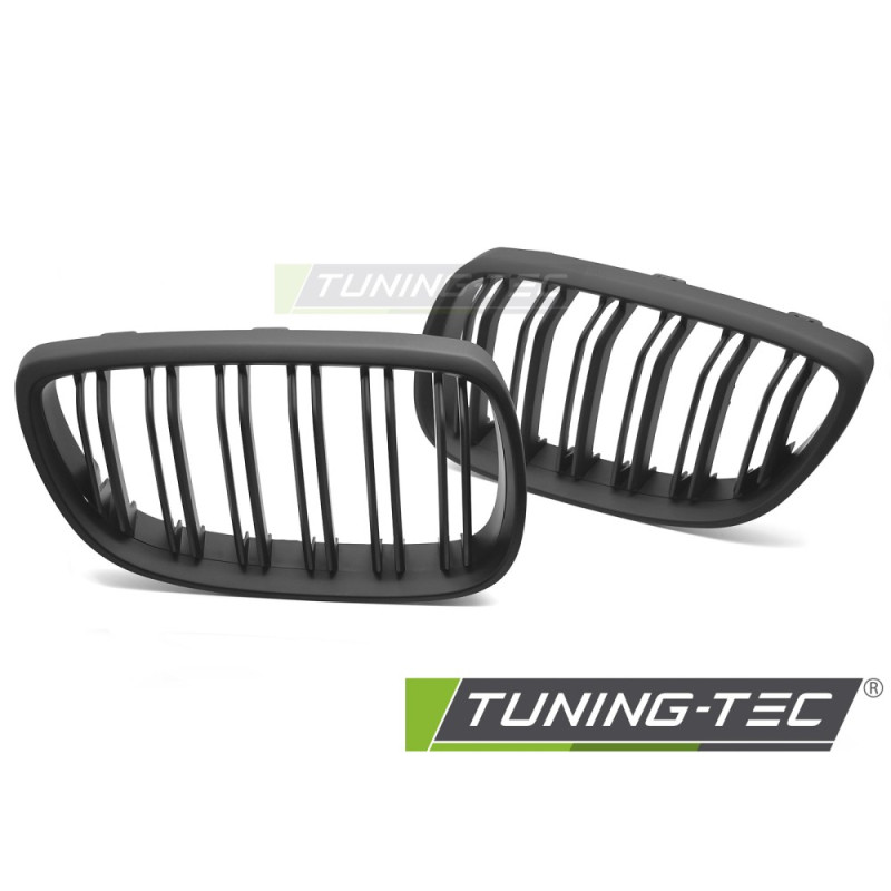 Griglia Frontale Nero Opaco Doppia Barra Nero per BMW E92/E93 2006-2010 (Cod. TT-GRBMI4)
