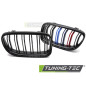 Griglia Frontale Nero Lucido Doppia Barra Nero per BMW E90/E91 Lci 2009-2011 (Cod. TT-GRBMI0)